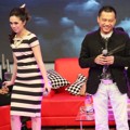 Nycta Gina dan Anang Hermansyah di Jumpa Pers 'Indonesian Idol 2014'