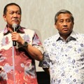 Deddy Mizwar dan Muhammad Nuh di Gala Premiere Film 'Laskar Pelangi Sekuel 2: Edensor'