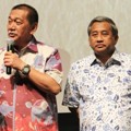 Deddy Mizwar dan Muhammad Nuh di Gala Premiere Film 'Laskar Pelangi Sekuel 2: Edensor'