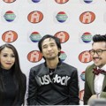 Maia Estianty, Trie Utami, Piyu Padi dan David Naif Saat Ditemui di Acara AFI 2013