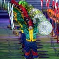 Para Penari Tampilkan Tarian Tradisional Myanmar di Penutupan SEA Games 2013