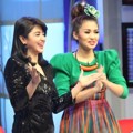 Dewi Persik dan Fitri Carlina di Acara 'Buka-Bukaan'