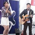 Maudy Ayunda dan David Choi Saat Tampil di Acara 'Inbox'