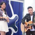 Maudy Ayunda dan David Choi Saat Tampil di Acara 'Inbox'