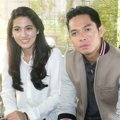 Alyssa Soebandono dan Dude Harlino Saat Menggelar Jumpa Pers di Kebon Jeruk, Jakarta Barat