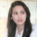 Alyssa Soebandono Saat Menggelar Jumpa Pers di Kebon Jeruk, Jakarta Barat