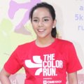 Angelica Pieters Saat Jumpa Pers 'The Color Run 2014'
