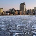 Sungai Hudson di Amerika Serikat Membeku Seperti di Kutub
