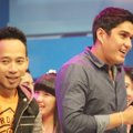 Denny Cagur dan Marcel Chandrawinata di Acara Musik 'Dahsyat'