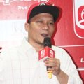 Iwa K Saat Peluncuran Mini Album 'Living in the Fast Line'