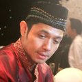 Dude Harlino Saat Hadir di Pernikahan Oki Setiana Dewi dan Ory Vitrio