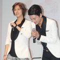Teo dan Yun Lunafly Saat Jumpa Pers 'Lukie Beat Live in Concert'