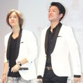 Teo dan Yun Lunafly Saat Jumpa Pers 'Lukie Beat Live in Concert'