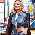 Rita Ora Berpose untuk Kampanye DKNY 2014