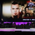 Indra Lesmana dan Ahmad Dhani di Konser 'Adu Bintang 2'