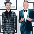 Ryan Lewis dan Macklemore di Red Carpet Grammy Awards 2014