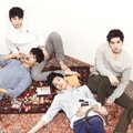 N, Leo, Ken dan Hyuk VIXX di Majalah CeCi Edisi Januari 2014