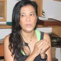 Oppie Andaresta di Acara Penggalangan Dana untuk Anda 'Bunga'