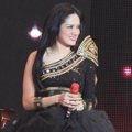 Mulan Jameela Saat Tampil di Acara 'Pesta Bintang Honda Mobilio'
