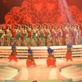 Para Kontestan Puteri Indonesia 2014 Menari Bersama