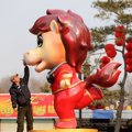 Patung Kuda Hiasi Kuil di Beijing