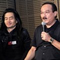 Jay Subiakto dan Eros Djarot Saat Jumpa Pers Konser '40 Tahun Eros Djarot Berkarya'