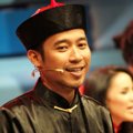 Denny Cagur Saat Menjdai Host Acara 'Dahsyat'