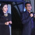 Dewi Persik dan Dorce Gamalama Saat Acara 'Kami Masih Peduli'