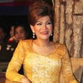 Dorce Gamalama Saat Acara 'Kami Masih Peduli'