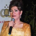Dorce Gamalama Saat Acara 'Kami Masih Peduli'