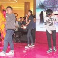 Coboy Junior Saat Tampil di Jumpa Pers Konser Perpisahan