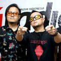 The Fly Saat Menggelar Jumpa Pers di Studio I-Radio, Jakarta Pusat