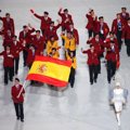 Kontingen Spanyol di Pembukaan Olimpiade Sochi 2014