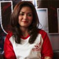 Kristina di Jumpa Pers 'Aksi Pray for Sulut'