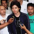 Roger Danuarta Saat Berikan Keterangan Pada Wartawan