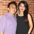 Augie Fantinus dan Adriana Bustami di Acara 'Charity for Kelud'