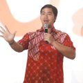 Pandji Pragiwaksono di Acara '10 Tahun Perjuangan Berbagi Sehat untuk Indonesia'