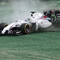 Felipe Massa Sesaat Setelah Tabrakan