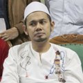 Ustadz Guntur Bumi Saat Datangi Kantor MUI
