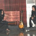 Otong Koil dan Jikun /rif Saat Latihan 'Wayang Orang Rock Ekalaya'