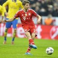 Aksi Thomas Muller Saat Membela Bayern Munchen