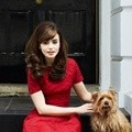 Lily Collins di Majalah UK Glamour Edisi September 2013