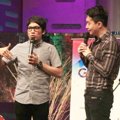Desta dan Edric Tjandra di Jumpa Pers Perayaan Ulang Tahun ANTV