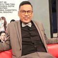 Uya Kuya Saat Jumpa Pers Perayaan Ulang Tahun ANTV