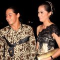 Samuel Zylgwyn dan Gracia Indri di Resepesi Pernikahan Dude Harlino dan Alyssa Soebandono