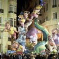 Patung yang Diarak Saat Festival Las Fallas