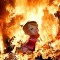 Pembakaran Patung di Festival Las Fallas