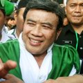 Rhoma Irama Saat Adakan Kampanye Bersama Soneta Grup