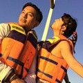 Ryan Delon dan Sharena Abadikan Momen Liburan