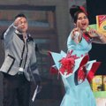 Raffi Ahmad dan Melaney Ricardo Saat Menjadi Host 'Gala XXI ANTV'